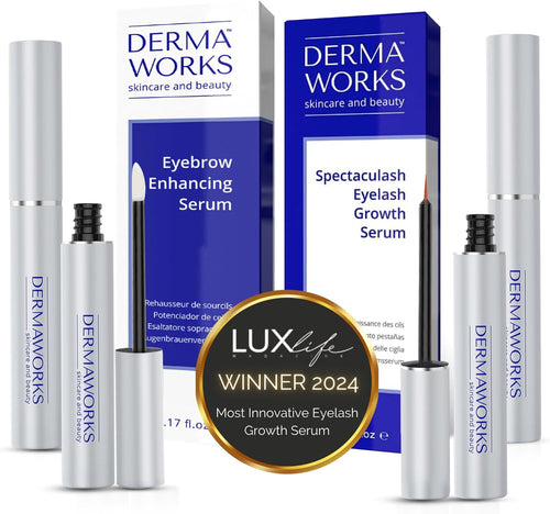 Set de sérums para pestañas y cejas, 3 ml + 5 ml