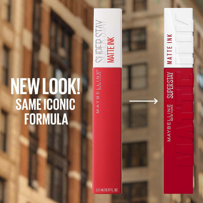 Maybelline New York Superstay Matte Ink De Larga Duración, 65 Seductres