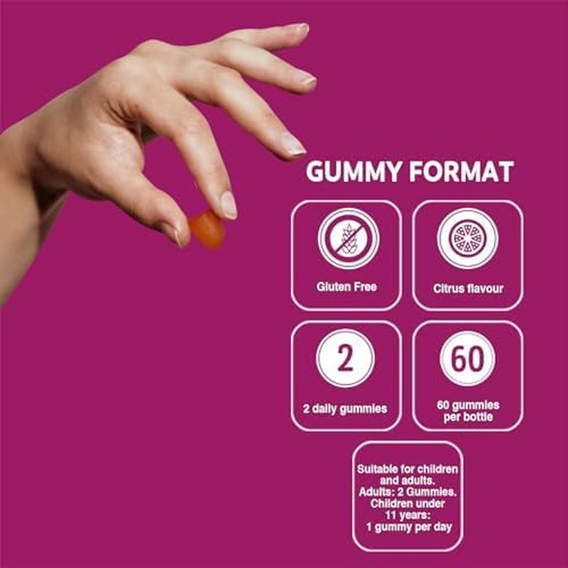 VITALDIN Gominolas De Biotina + Colágeno - Sin Gluten - 60Uds